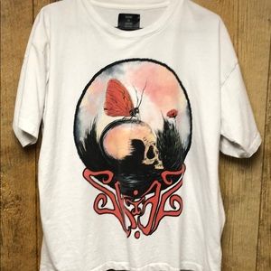 rose and good faith lil skies shirt